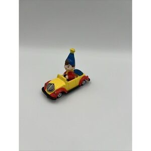 Vintage ERTL "NODDY Driving Nod -1‎  Die-cast (1985) Red And Yellow